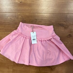 LoveShackFancy Vanina Skort in Rosabelle